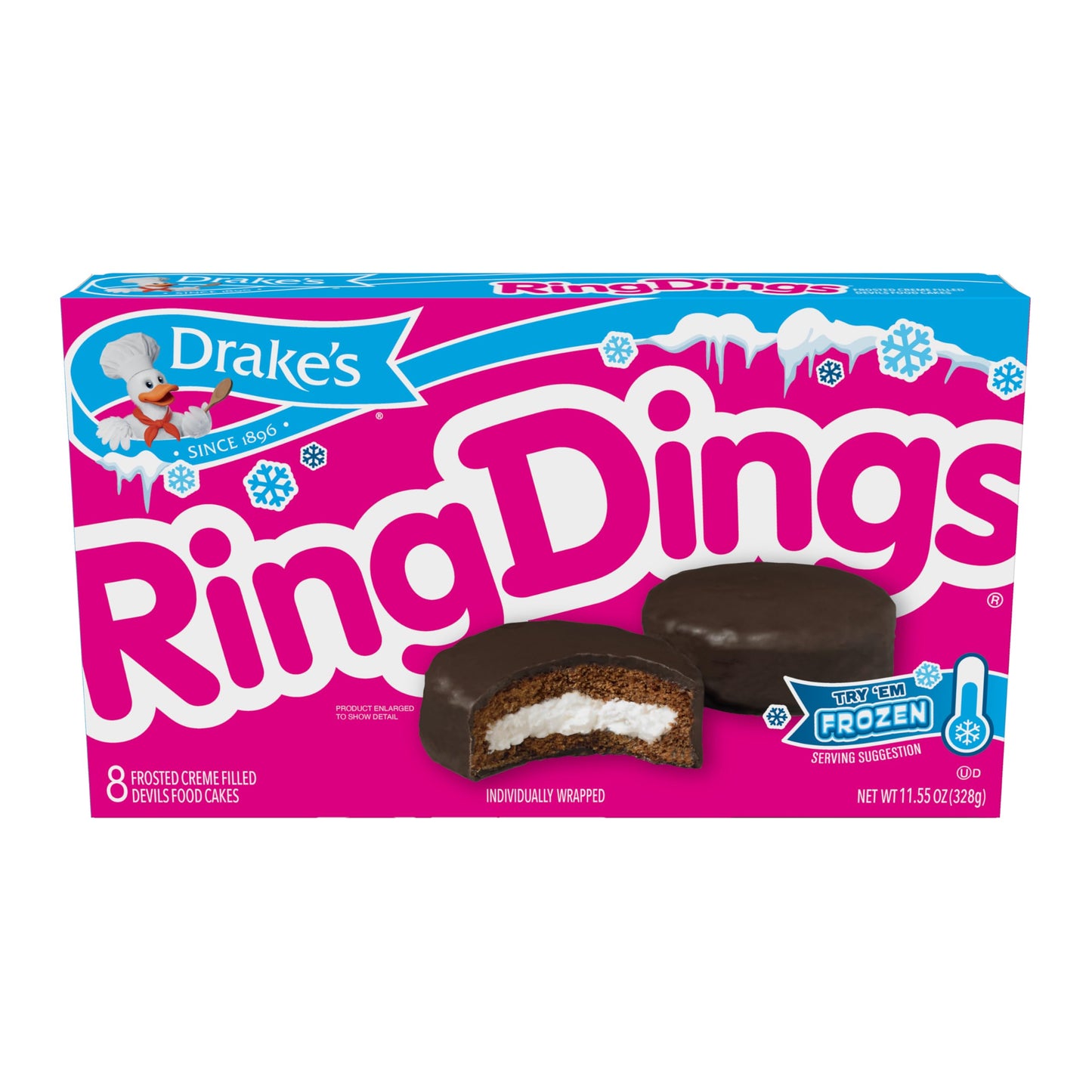 Drake's Variety Pack Yodels, Ring Dings, Devil Dogs, Funny Bones, and Coffee Cakes, Chocolate