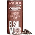 Pablo Artisan El Salvador SHG EP Single Origin Coffee Beans - Medium Roast Whole Bean Coffee, 100% Arabica Espresso Beans, Notes of Dark Chocolate