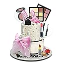 15PCS Makeup Cake Toppers Cosmetics Theme Decorations Lipstick Eye Shadow Blush for Girls Women Bridal Shower Birthday Partys