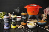 The Melting Pot Ginger Plum Sauce, Premium Asian Plum Sauce with Ginger, Dipping Sauce and Marinade, 12 fl oz (Pack of 1)