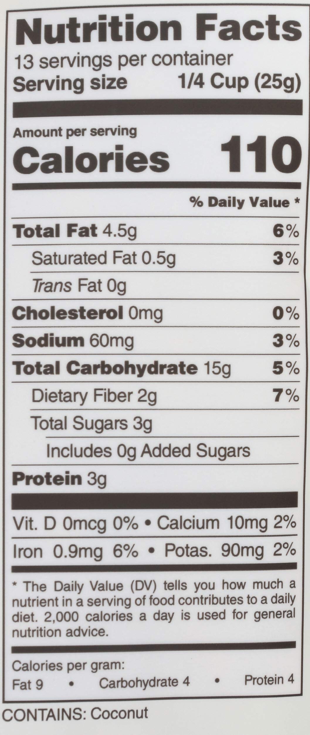 BLACKBERRY HILLS BAKERY No Nuts Granola, 14 OZ