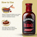 ALLEGRO - The Marinate Everything Marinades | Barbecue Sauce for Chicken, Pork, Ribs & Burgers | BBQ Sauce for Grilling, Dipping & Cooking | Kosher