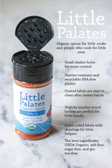 Little Palates - Organic Spices for Little Cooks (3 bottle set)
