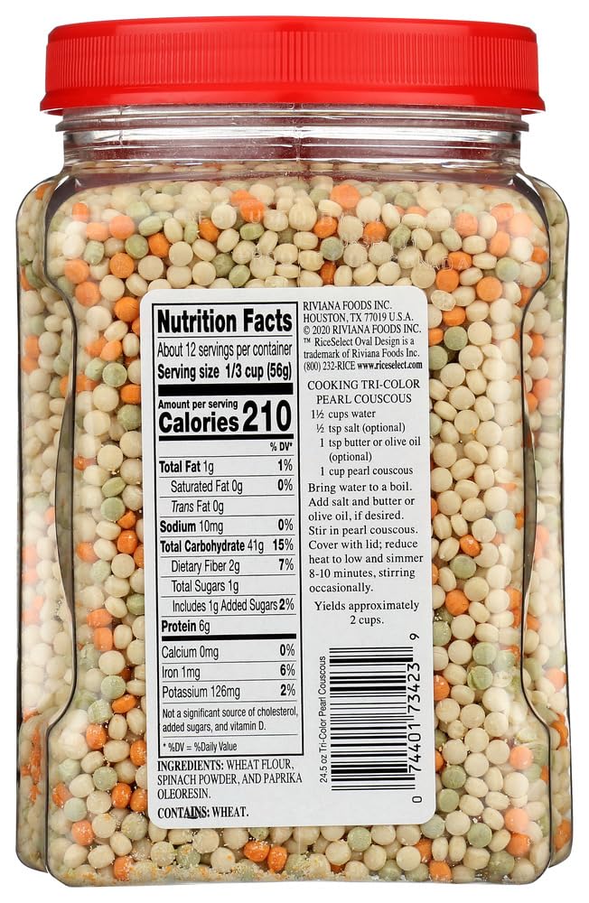 Riceselect Couscous Pearl Tri Color