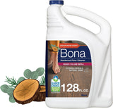 Bona Hardwood Floor Cleaner Refill - 128 fl oz - Cedar Wood Scent - Residue-Free Floor Cleaning Solution Spray Mop and Spray Bottle Refill - For Wood