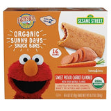 Earth's Best Organic Sunny Days Sweet Potato Carrot Snack Bars, 16 ct