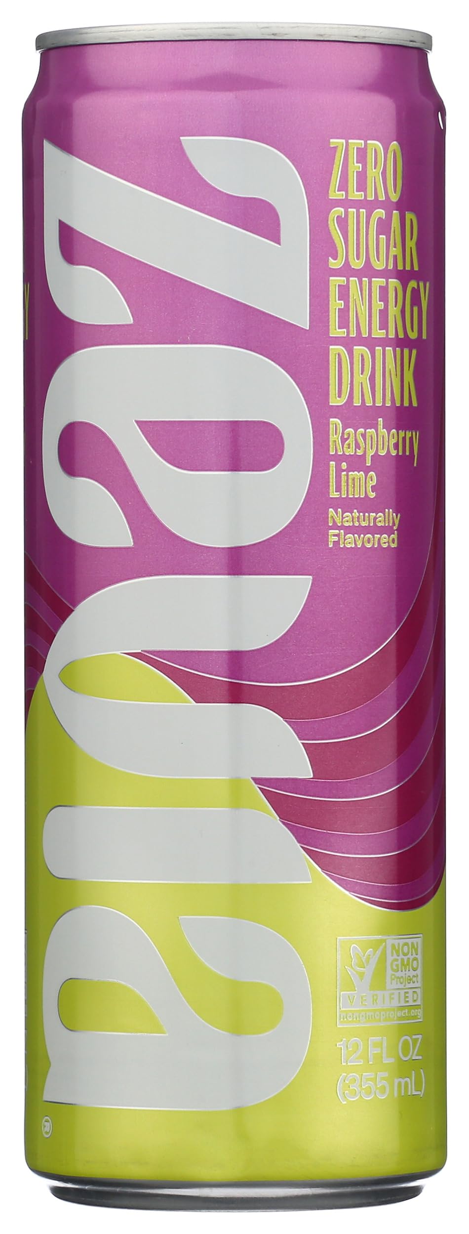 Zevia Raspberry Lime, Energy Drink, 12 Fl Oz Can