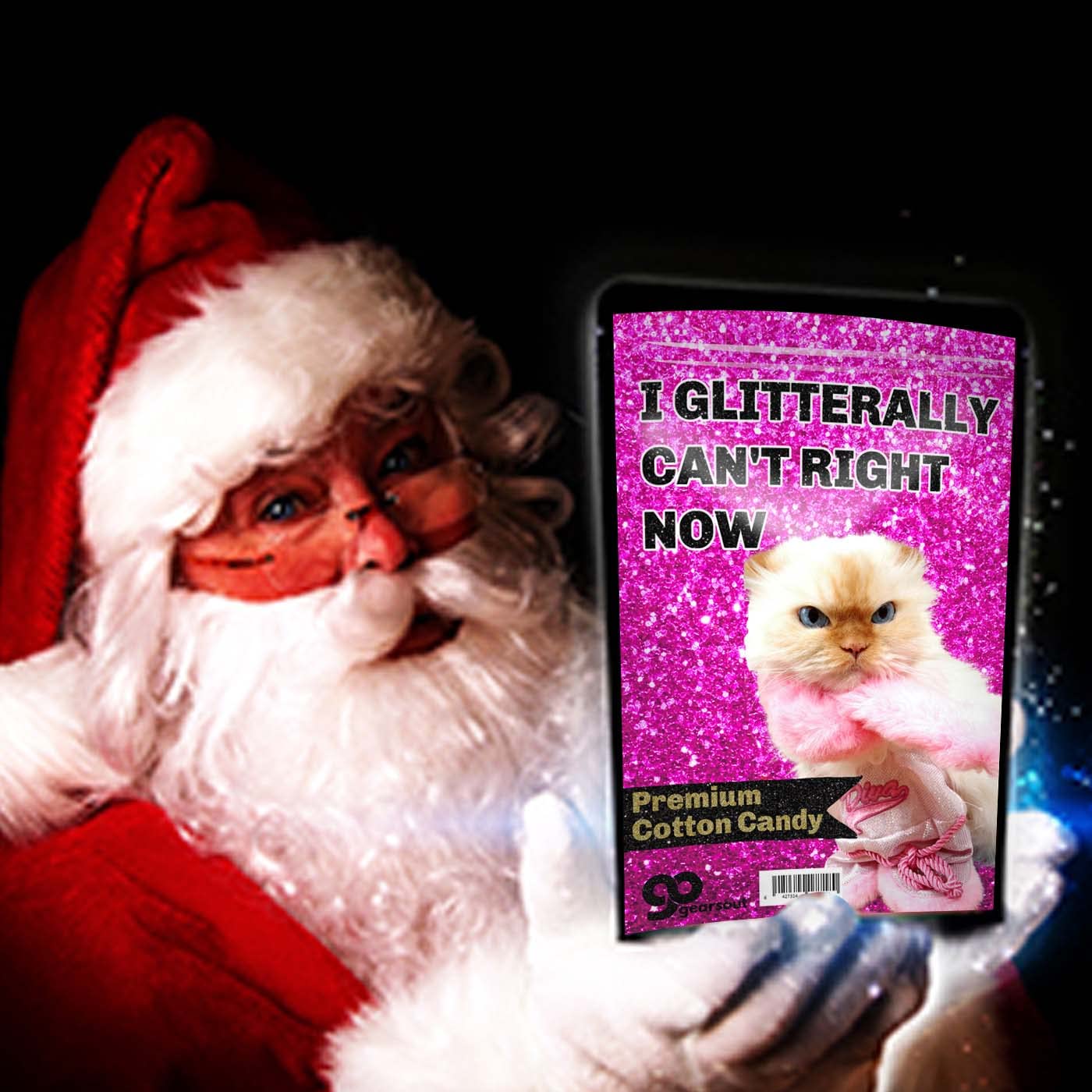 I GLITTERLY CAN'T RIGHT NOW Gourmet Cotton Candy - Stocking Stuffers, Easter Basket Gift Ideas, Mother's Day - Funny Gift Ideas for Best Friend