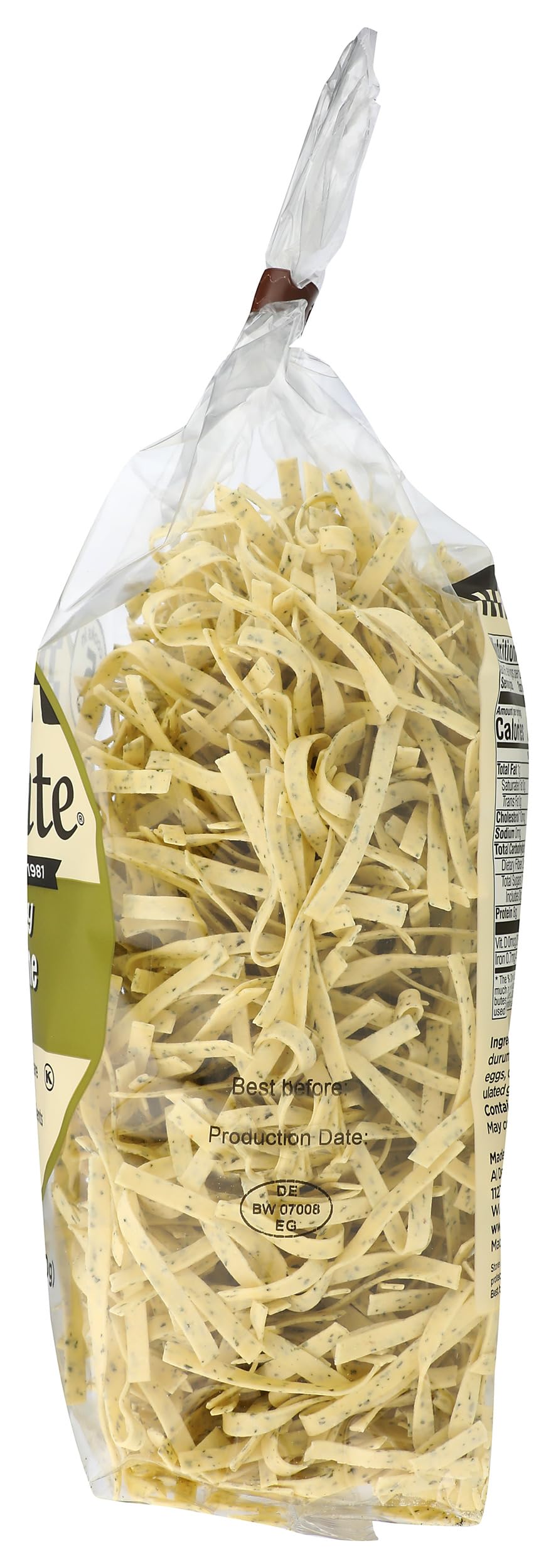 Al Dente Garlic Parsley Fettuccine, 12 OZ