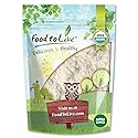 Food to Live Organic Cassava Flour, 8 Ounces - Non-GMO, Raw Yuca Root Powder, 100% Pure, Kosher, Vegan Superfood, Paleo, Bulk, Wheat Flour Substitute