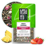 Tiesta Tea - Fruity Paradise, Strawberry Pineapple Green Tea, Premium Loose Leaf Blend, Medium Caffeinated Green, Make Hot or Iced Tea & Brews Up