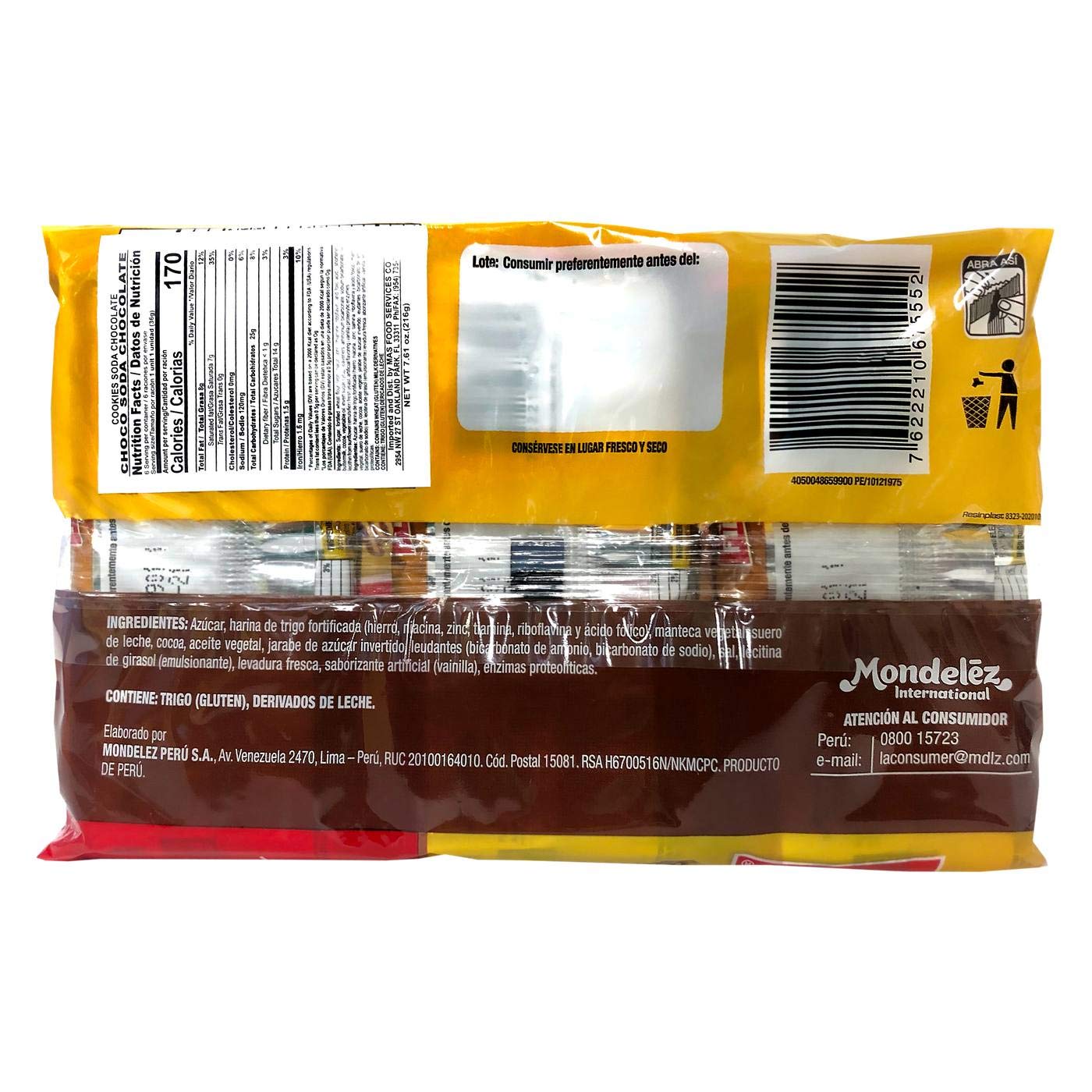 Field 6 Galletas Doña Pepa & 6 Galletas Chokosoda | Dona Pepa & Chocosoda Peruvian Cookies Combo