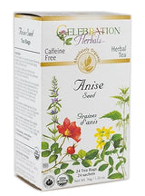 Celebration Herbals Organic Anise Seed Tea Caffeine Free, 24 Herbal Bags