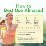 Almased Vanilla Protein Powder for Women & Men - Gluten-Free Meal Replacement Powder Supports Weight Loss & Muscle Retention - Low-Glycemic High Plant