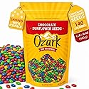 OZARK NUT ROASTERS: Chocolate Sunflower Seeds, Chocolate-Covered Snacks, World-Class Gourmet Candied Sunflower Seeds, 1 LB Resealable Bag, Pack of 1
