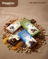 DromeDairy Naturals Premium Camel Milk Chocolate - Dubai Chocolate (Full Size, Kunafa Pistachio)
