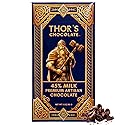 Thor's Chocolate Artisan Milk Chocolate Bars 45% Cacao (3 Pack) | 3 x 3 oz Bean to Bar, Small Batch, Ethically Sourced, Clean Ingredients, Handcrafted