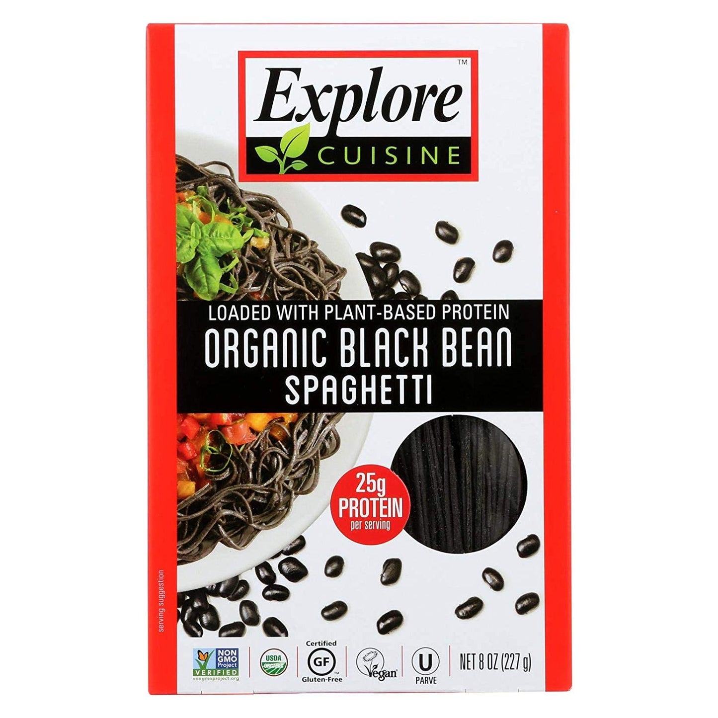 Explore Cuisine Organic Black Bean Spaghetti - Spaghetti - Case Of 6-8 Oz.