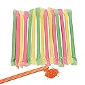 Candy Filled Sugar Straws - Bulk 240 Powder sticks - Party Candy in Assorted Colors