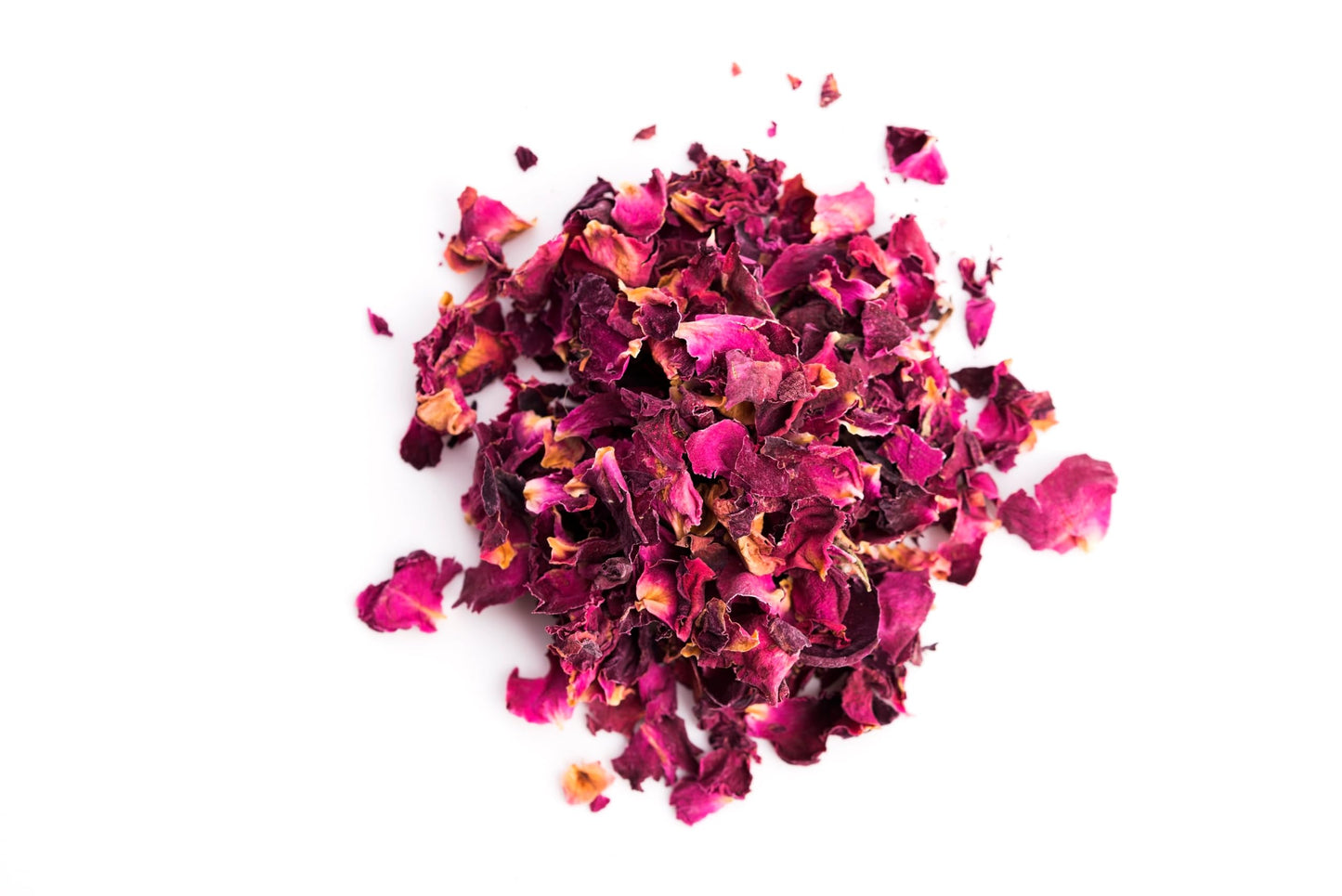 Organic Culinary Rose Petals, 12 oz, Dried, Edible for Tea and Bath