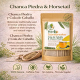 Chanca Piedra & Horsetail (Cola de Caballo) Herbal Tea - 24 Tea Bags (2000 mg Each) - Traditional Herbal Infusion - 100% Natural, Non-GMO