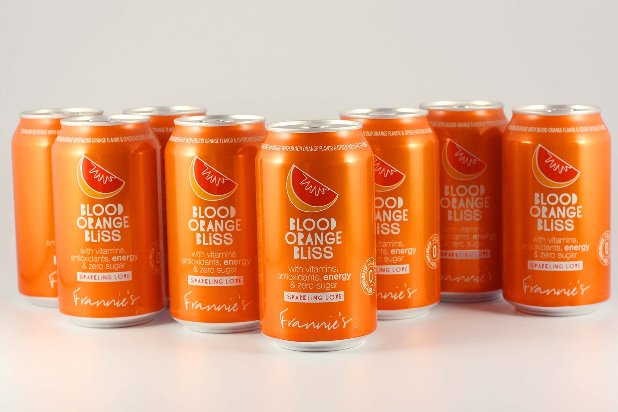 AmishTastes Frannie’s Blood Orange Bliss Sparkling Beverage, Protected With High-Density Foam, 12 Oz. (Pack of 8)