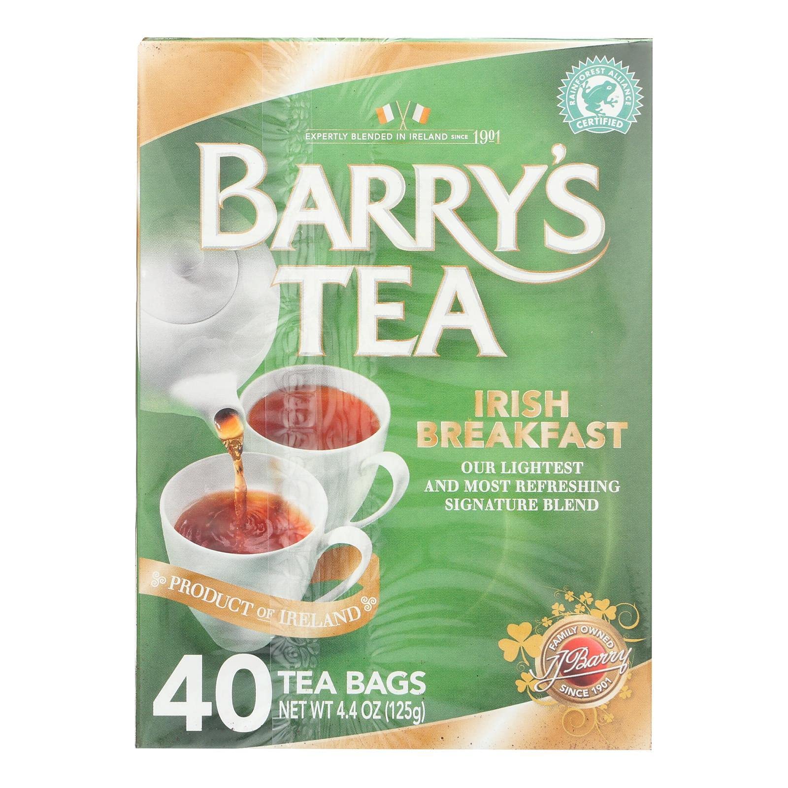 Barrys Tea Irish Breakfast, 40 Count (Pack of 1)