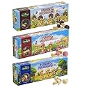 Miltonas Variety Combo Mini Mushroom Shaped Chocolate Cookies - Assorted Funny Chocolate Mushrooms with Crunchy Bite-Sized Pieces - Perfect