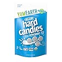 YumEarth Organic Wild Peppermint Drops - Mint Flavored Natural Hard Candy, Peppermint Candy for Kids - Allergy Friendly, Non GMO, Gluten Free, Vegan