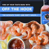 Cape Fear Sauces Off the Hook Cocktail Sauces for Shrimp and Seafood, Classic Cocktail Sauce Perfect for Your Favorite Dishes with Fresh Horseradish