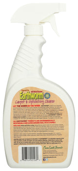 Earthworm Carpet & Upholstery Cleaner Spot & Stain Remover - Natural Enzymes, Safer for Family, Environmentally Responsible - 22 oz