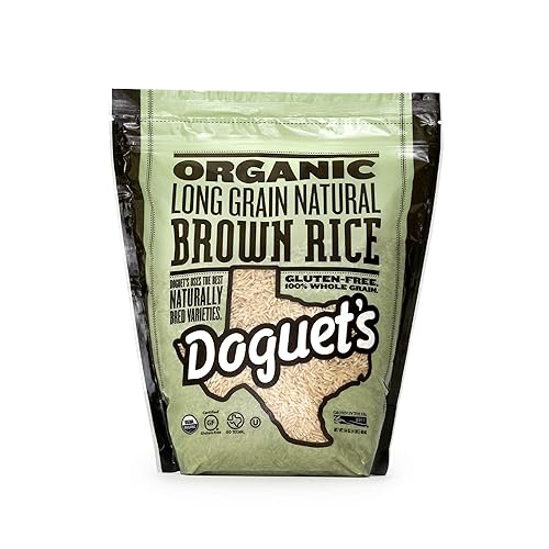 Doguet's Organic Long Grain Brown Rice 4lb (2-pack)