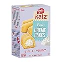 Katz Gluten Free Vanilla Creme Cakes. Snack Cake, Free of Dairy, Soy, Tree Nuts, and Peanuts, Kosher 8.8 oz (1pk)