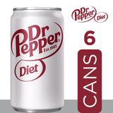 DIET DR PEPPER - MINI CANS, 7.5 OZ, 6 PK