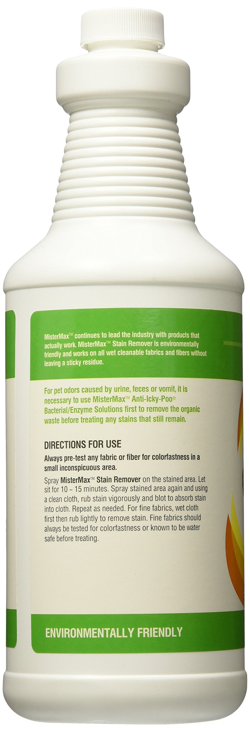 Mister Max Stain Remover, Quart