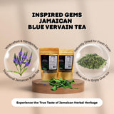 100% Jamaican Blue Vervain organic tea-2Pack-.handpicked in Jamaica- Blue Vervain herb, Jamaica Bush tea, Jamaican Herbs
