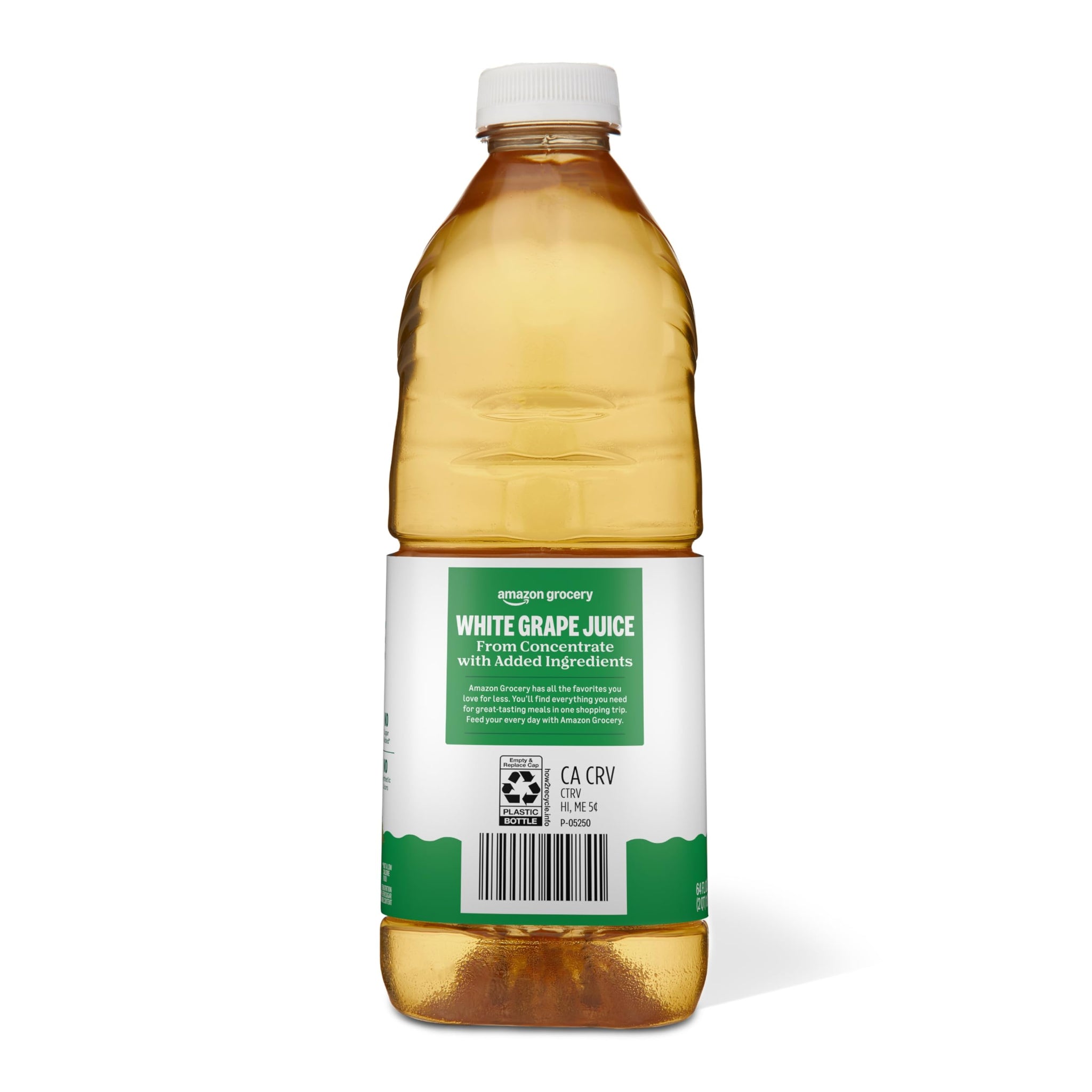 Amazon Grocery, White Grape Juice, 64 Fl Oz