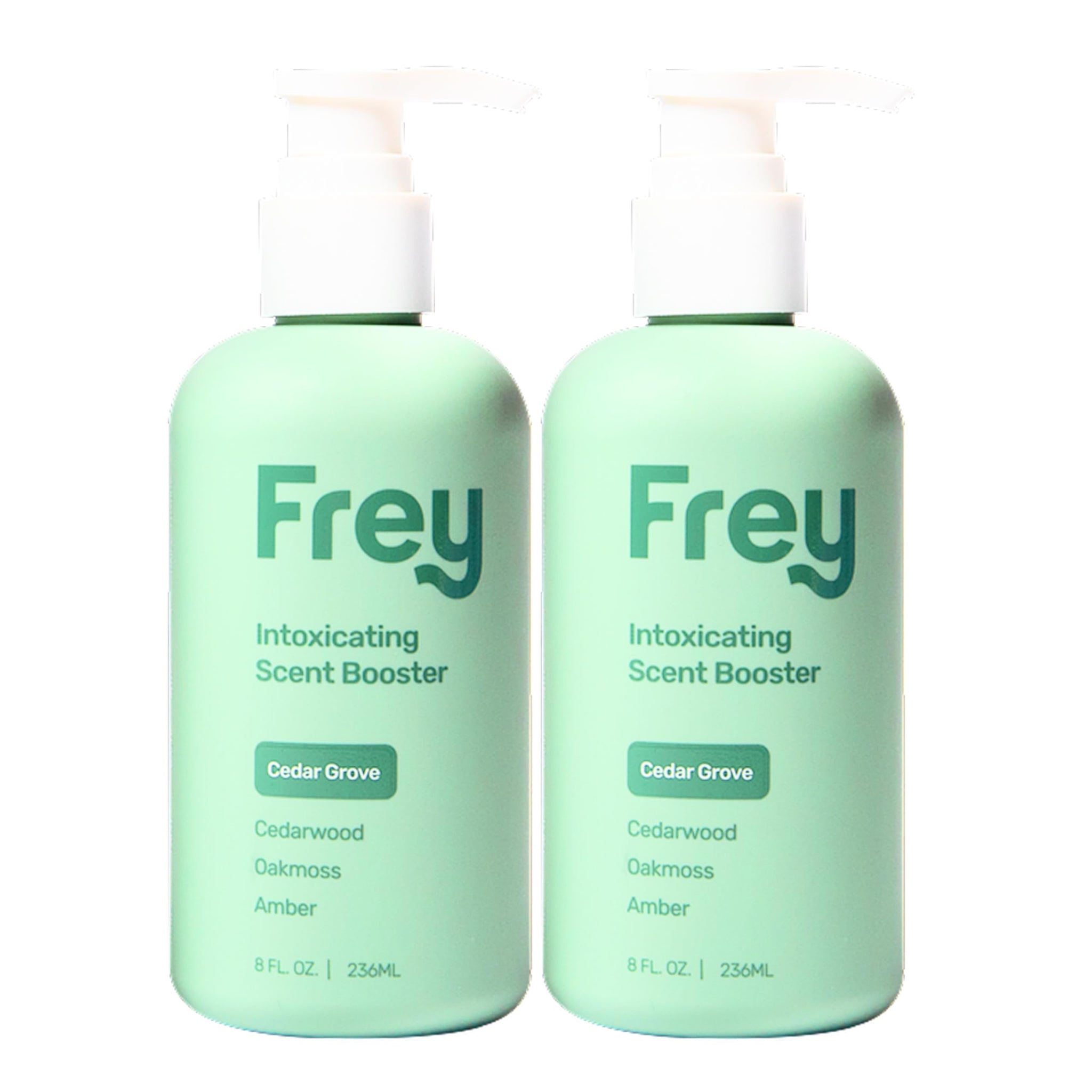 FREY In-Wash Laundry Scent Boosters - Fragrance Booster & Fabric Smell Deodorizer | Odor Eliminator for Fresh Scented Clothes (8 Fl (Pack of 2), Cedar