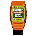 Aunt Sue’s Raw & Unfiltered Organic Honey, Light Amber, USDA Organic, 16 Ounce (Pack of 1)