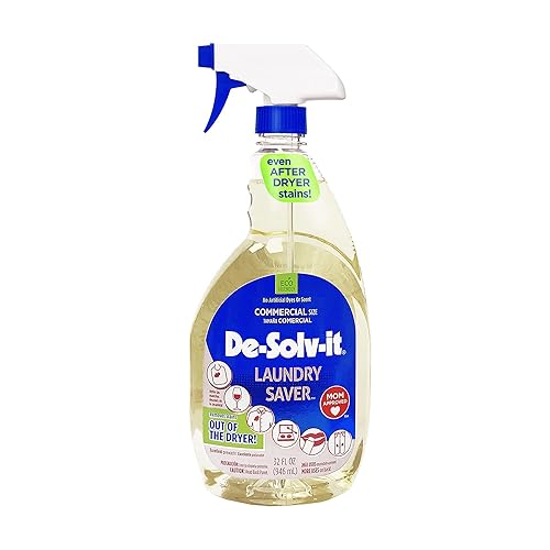 Orange-Sol De-Solv-It Laundry Saver, Odor & Stain Remover for Laundry, Safe on Hair & Skin, 32-Ounce