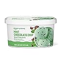 Amazon Grocery, Mint Chocolate Chip Ice Cream, 48 Fl Oz
