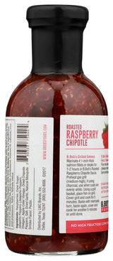 Bronco Bob's Roasted Raspberry Chipotle Sauce, 15.75 OZ