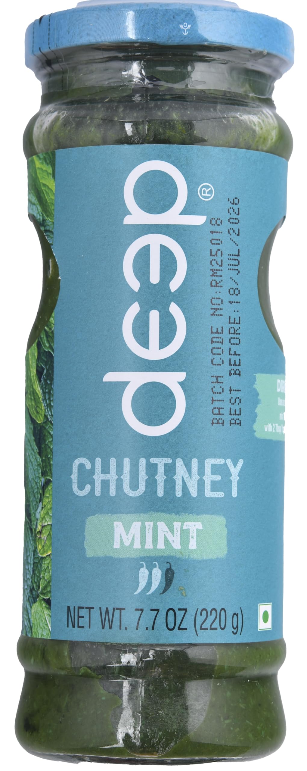 Mint Chutney 7.7 Oz
