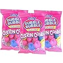 Dubble Bubble Cotton Candy Gum Balls, 4 Ounce, Pack of 3
