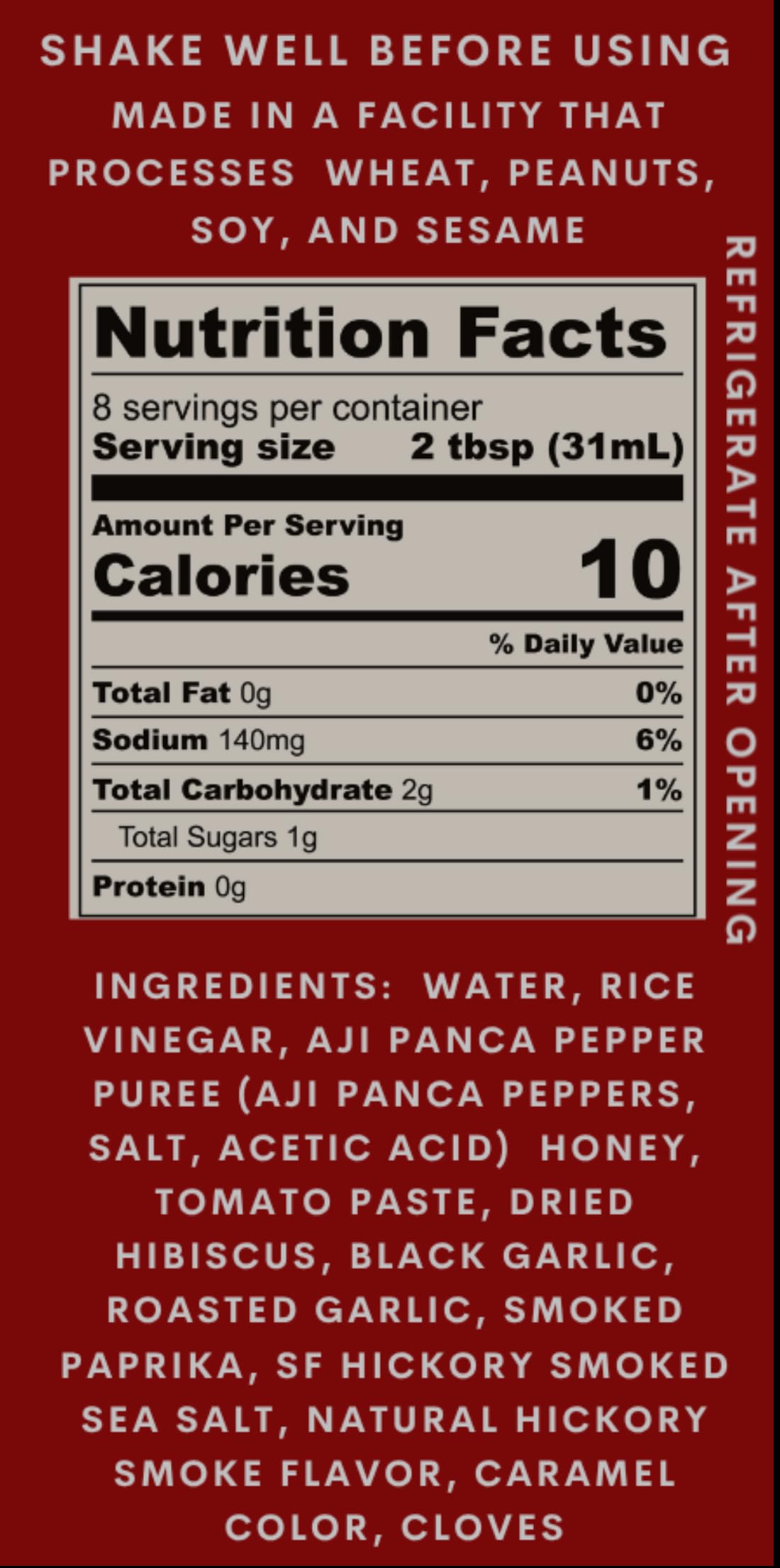 DON TOMÁS, Machu Picchu BBQ Sauce, 8 oz