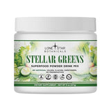 Lonestar Botanicals Superfood Greens, Refreshing Stellar Greens Drink, Organic Superfoods Blend, Revitalizing Elixir (No Artificial Colors, Flavors