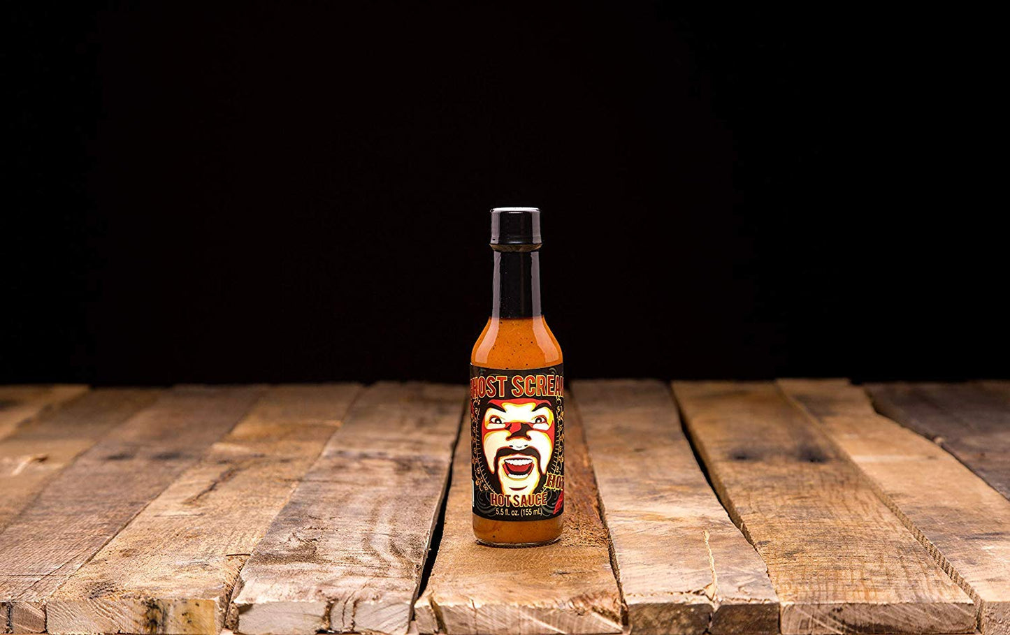 Ghost Scream Hot Sauce - "Original Flavor" (Smoky, Bold & Flavorful!) - Original Award-Winning Ghost Pepper Recipe, (5.5 Oz.)