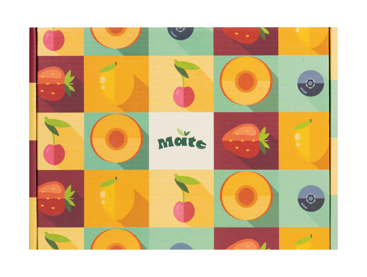 Mate Fruit Bars Variety Pack (40 Pack) - 100% Natural Real Fruit Snacks for Adults and Kids, Healthy Snacks, Fruit Leather. Gluten-Free, Vegan