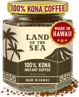 PREMIUM KONA COFFEE 100% - Hawaiian Instant Coffee (1 Pack | 22 Serv.) - Medium Roast, Freeze Dried - Low Acid Arabica Coffee, 1.5 oz