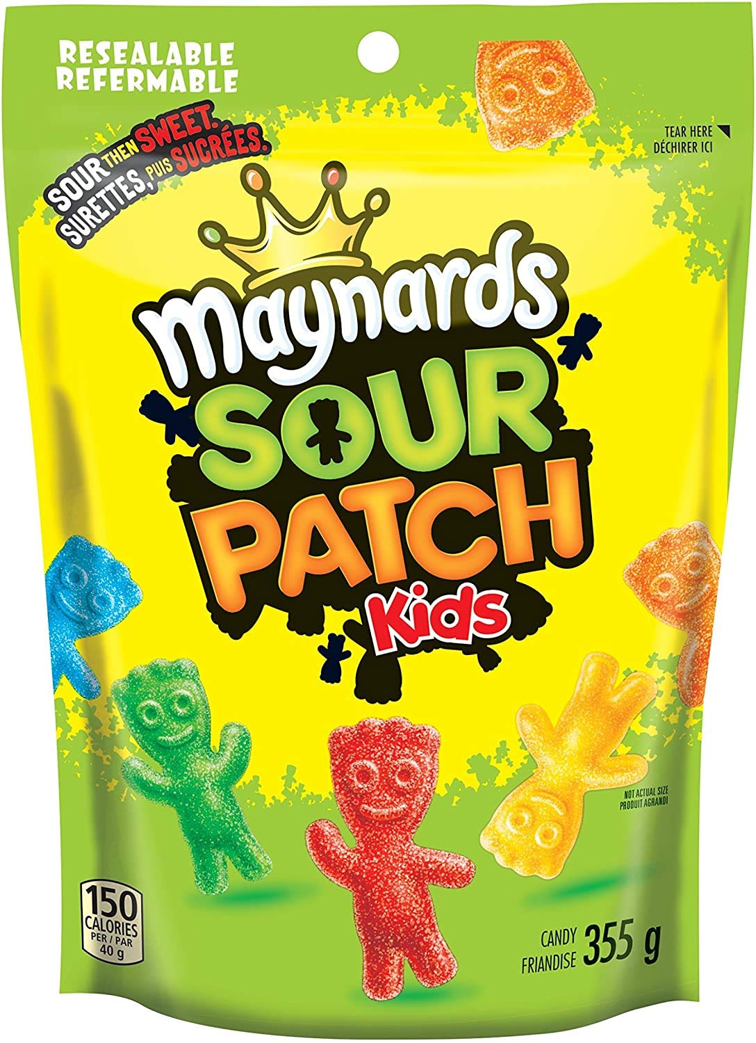 Maynards Sour Patch Kids Gummy Candy, 355g/12.5 oz, Imported from Canada}